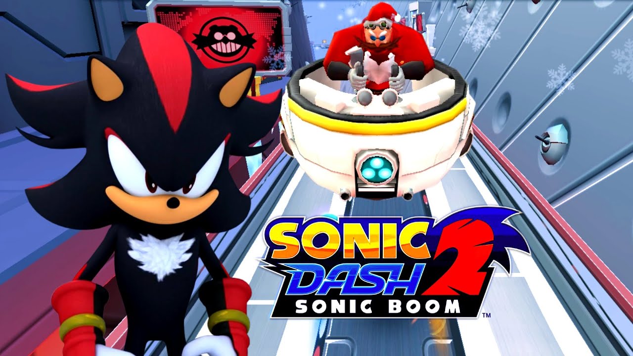 Sonic Dash 2 Sonic Boom BOSS (Christmas) - SHADOW VS EGGMAN [Full HD Widescreen]