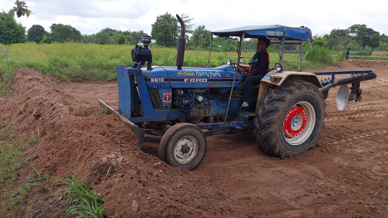 ฟอร์ดเกียร์คูโบต้า เจ้าเวทแดงเข้าเกียร์เร็วจัด หาตัวจับยากแล้ว Ford 6610เพลาเดียวดันดิน