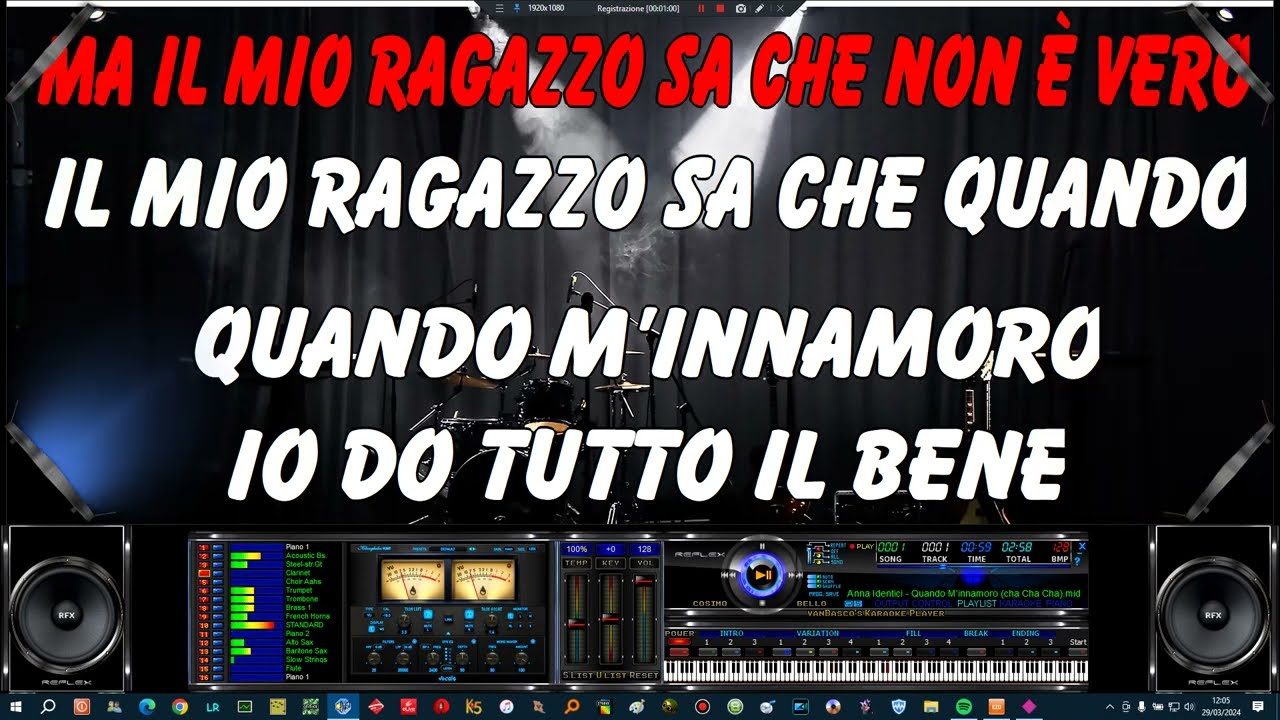 Anna Identici - Quando M'innamoro (Vers. cha Cha Cha) - Karaoke