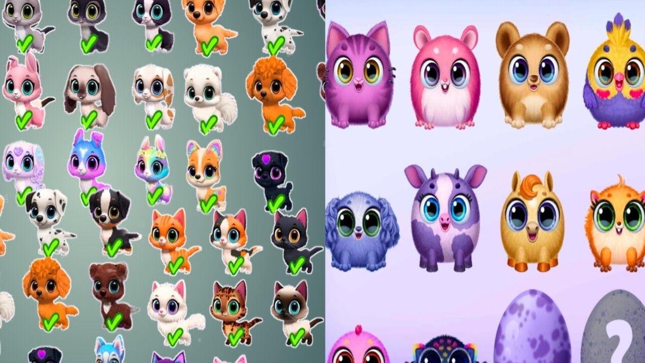 Smolsies 2 cute pet stories Vs floof my pet house 