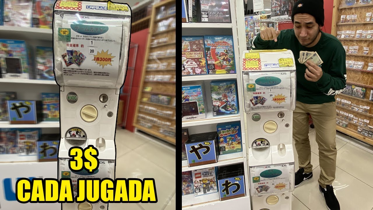 AL AZAR! JUEGOS DE SWITCH , 3DS o DS GACHAPONES | VIDEOJUEGOS RETRO