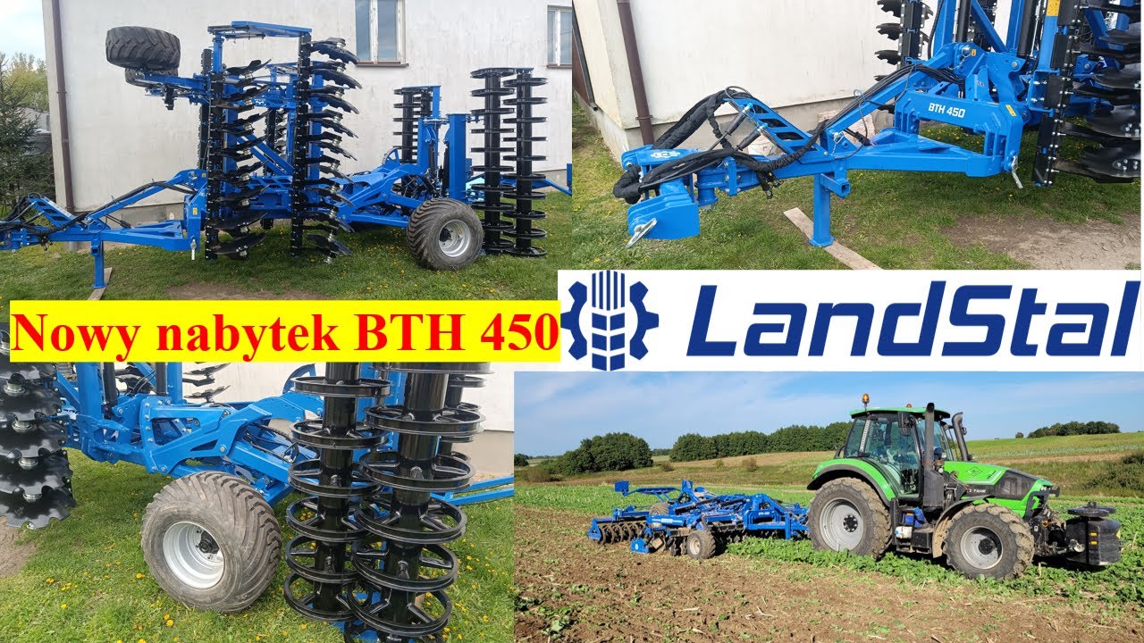 Pokaz maszyn #216 Bezorka Brona talerzowa Landstal BTH 450