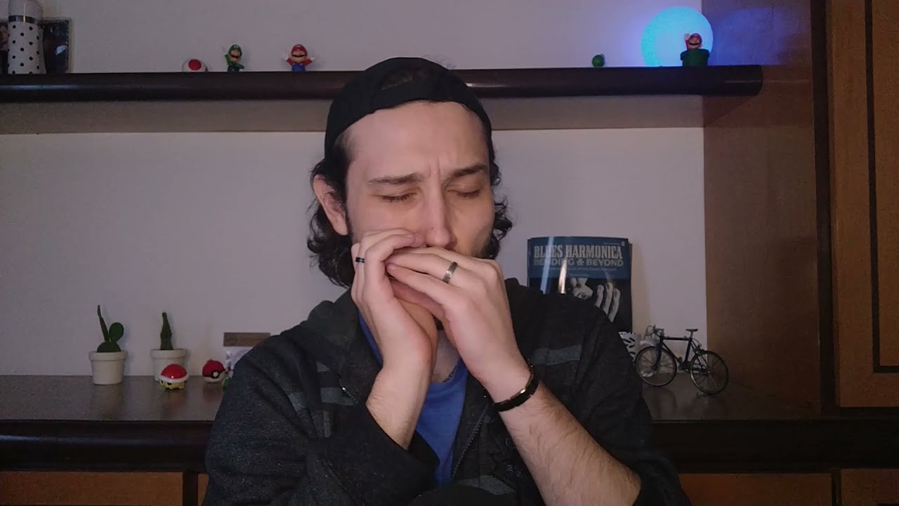 Slow Blues - High Tide - Blues harmonica solo (tab on description)