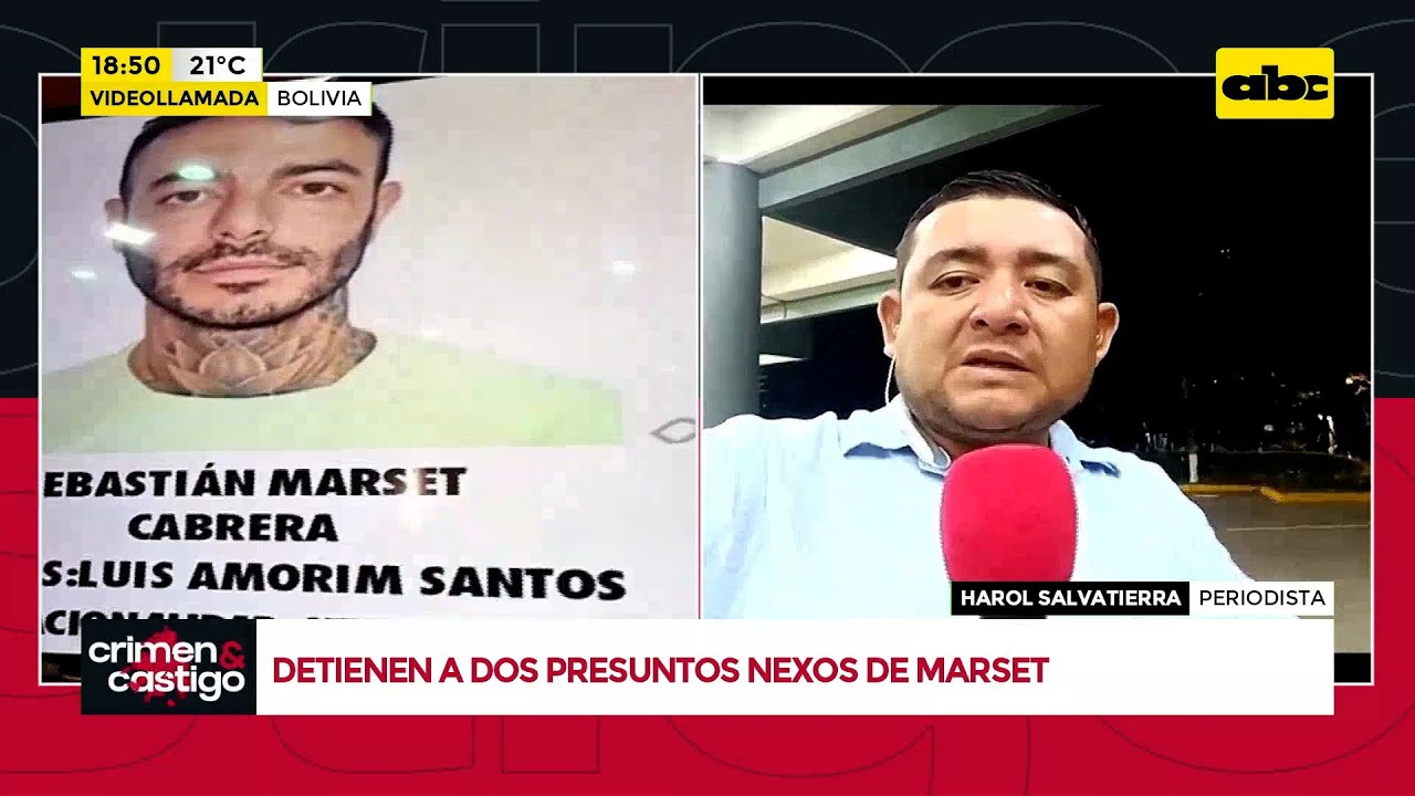 Detienen a dos presuntos nexos de Sebasti&aacute;n Marset