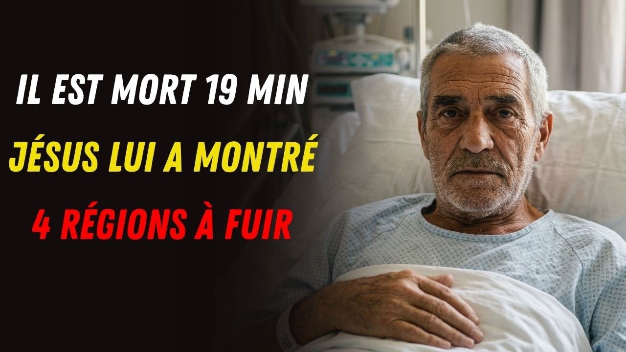Il est mort 19 minutes — Jésus lui a montré 4 régions françaises à quitter avant le 20 mars