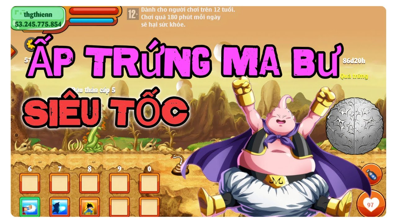 Ngọc Rồng Online | Ấp Trứng Nở Đệ Ma Bư Trong 24h &ndash; B&igrave;nh Bilis L&agrave; C&aacute;i G&igrave;?