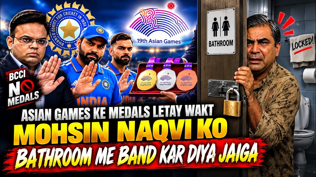 India Ne Mohsin Naqvi Ko Phir Se Jaleel Kar Diya | Medals Bhikhari Ke Haathon Se Nahi Lenge🤣