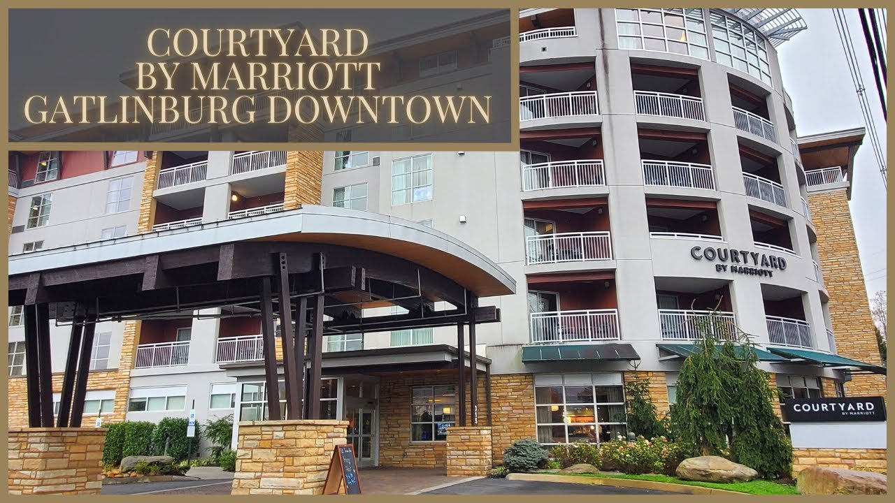 Courtyard by Marriott Gatlinburg Downtown | 2 Queen Balcony Room Tour