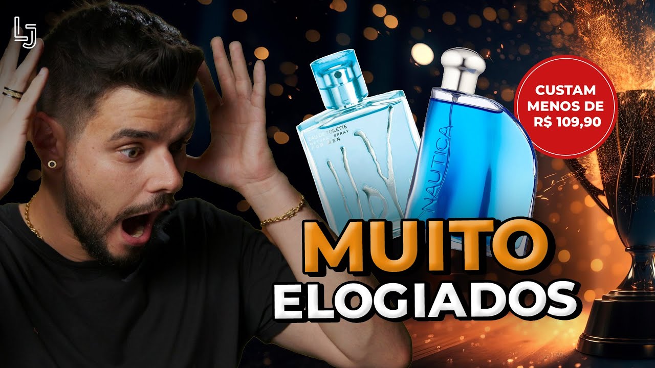 04 PERFUMES IMPORTADOS MASCULINOS QUE CUSTAM MENOS DE R$ 109,90 MAS SÃO MUITO BONS!