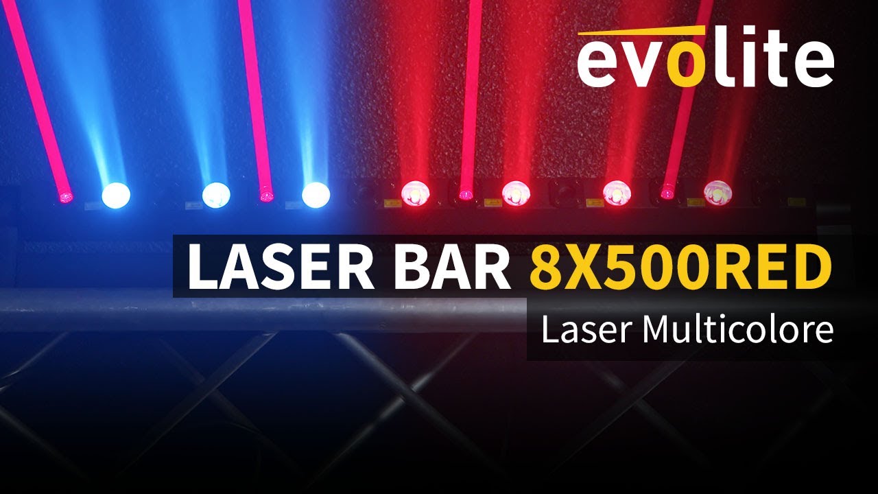 evolite - LASER BAR 8X500RED