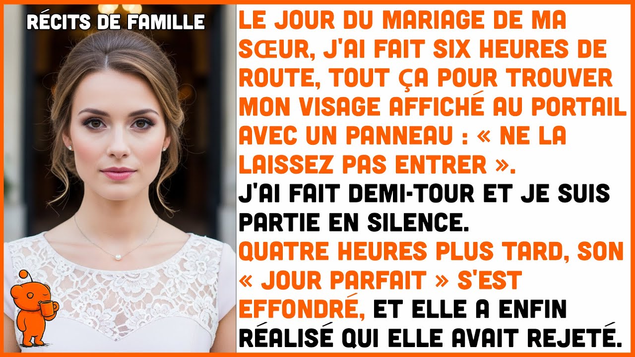 Ma sœur m'a bannie de son mariage — alors j'ai mis fin à son « jour parfait ».