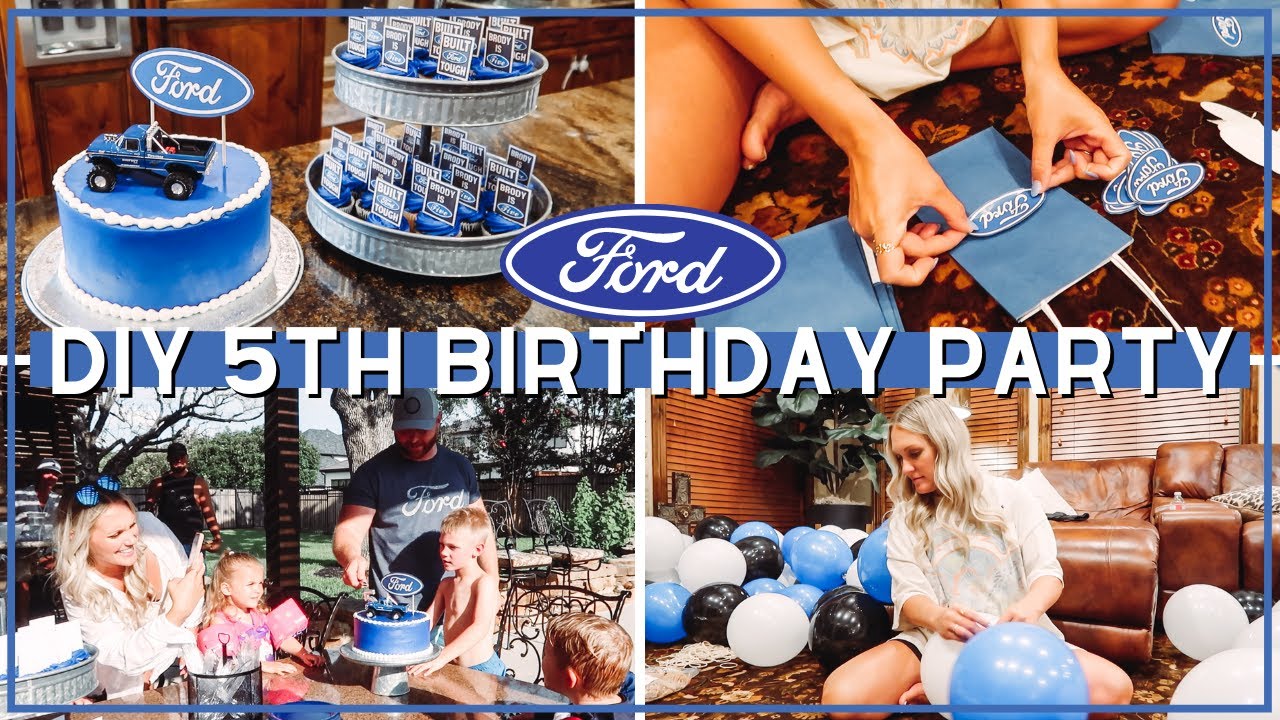 *NEW* PARTY PREP WITH ME | DIY BIRTHDAY PARTY FOR 5 YEAR OLD BOY | Amanda Little