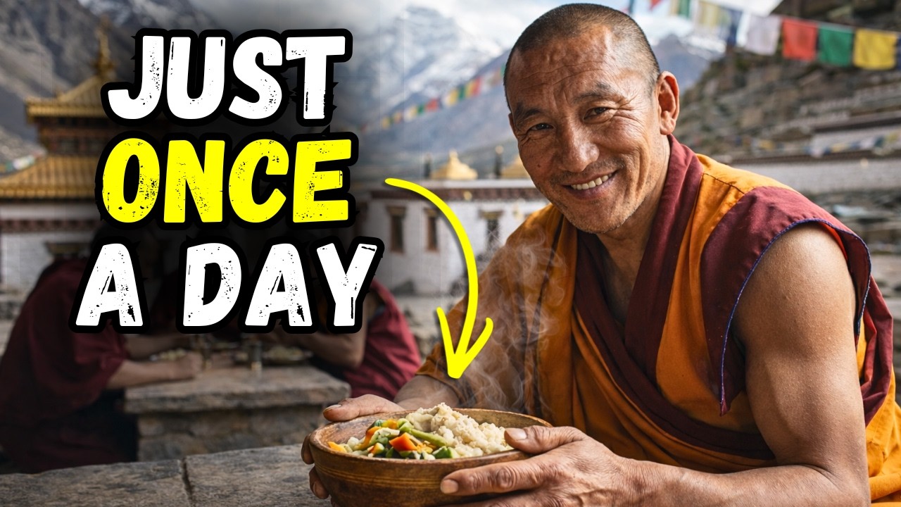 How Japanese Monks Build Muscle After 50 Eating Once a Day | Senior Health Tips