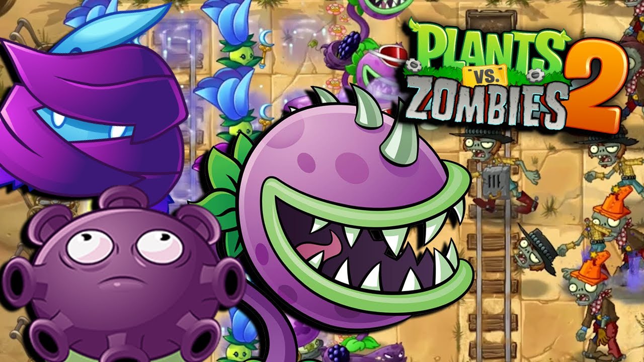 EQUIPO DE PLANTAS MORADAS - Plants vs Zombies 2