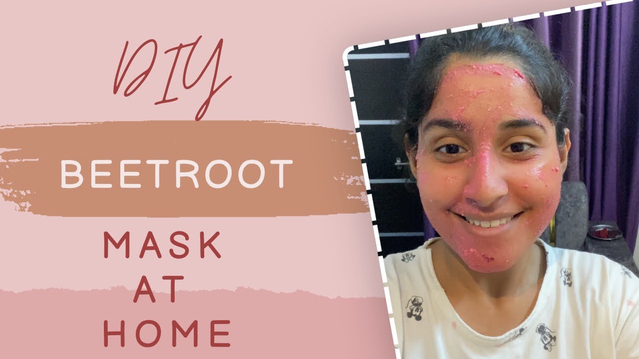 DIY Beetroot Face Mask🌸 for Soft & Glowing Skin | Home Remedy   