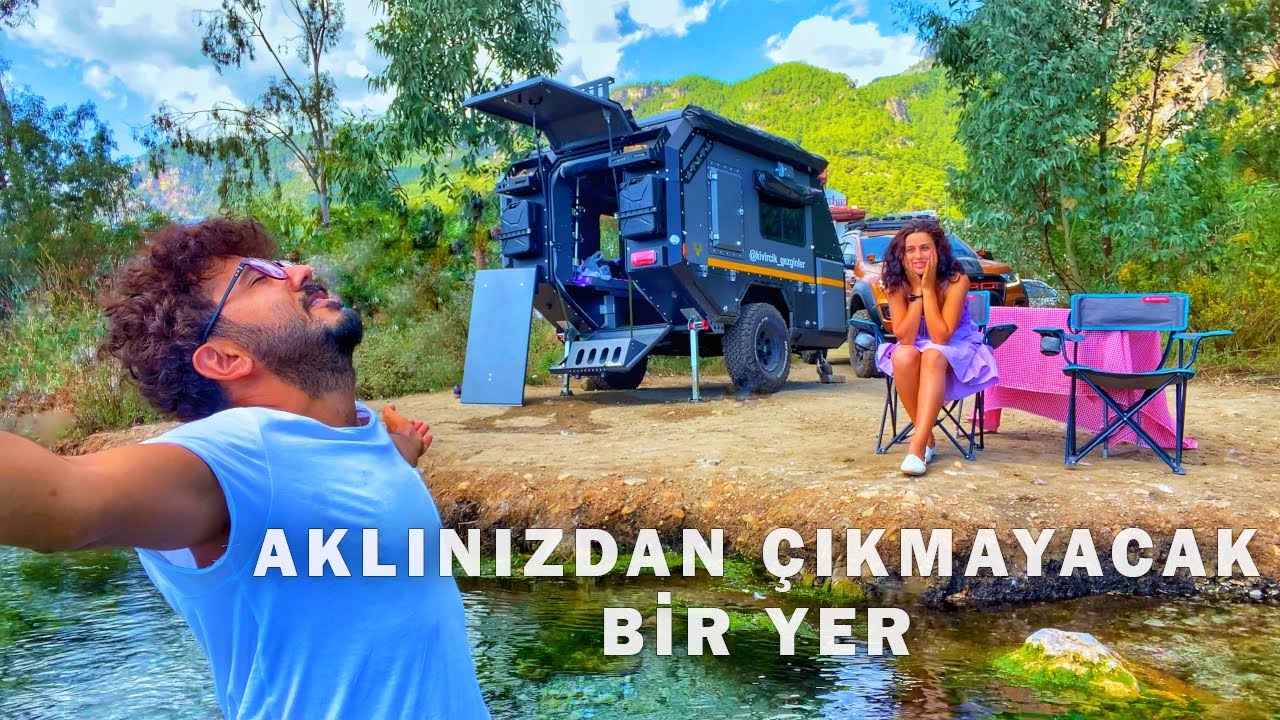 DOLU DOLU KARAVAN TATİLİ AKYAKA | Buz Gibi Azmak Nehri, Tekne Turu, Kiteboard