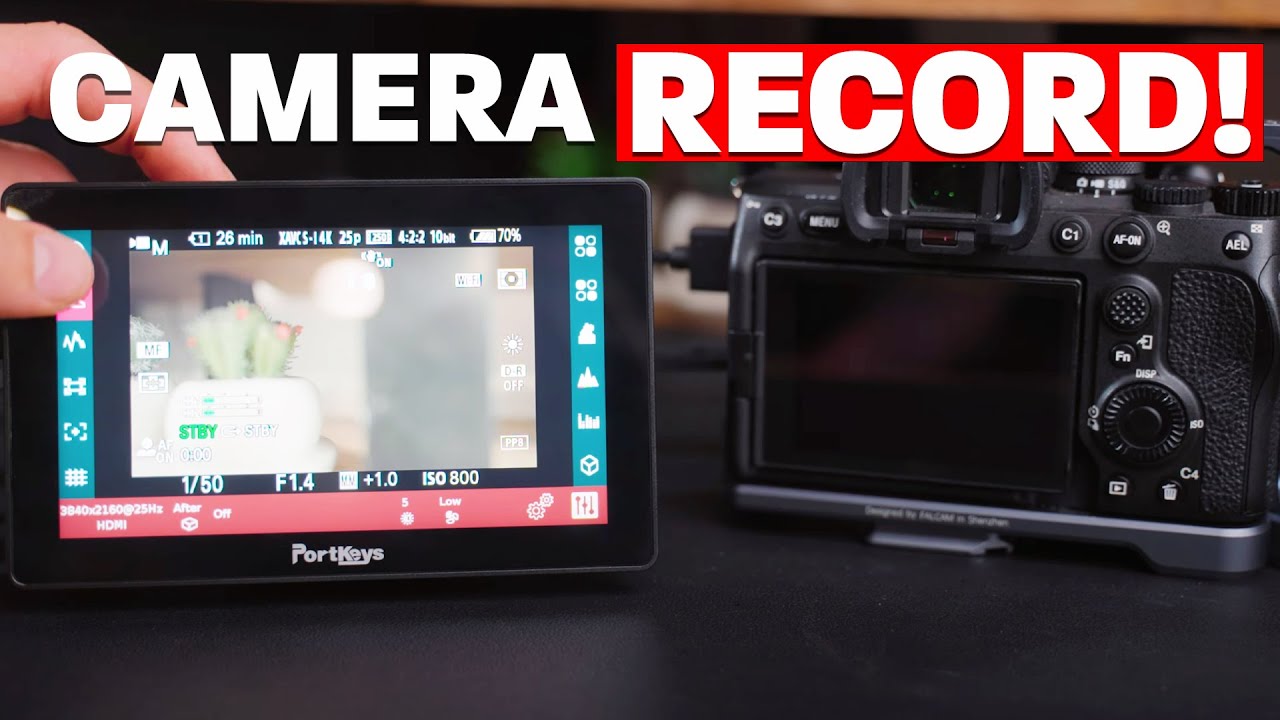Control your Sony A7IV with this monitor Portkeys LH5P ii