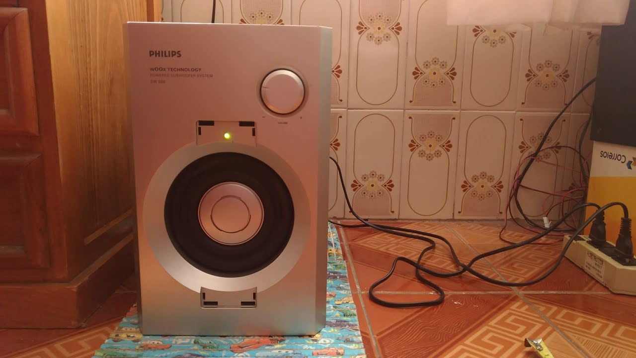 Subwoofer Philips SW 986 max SPL dB