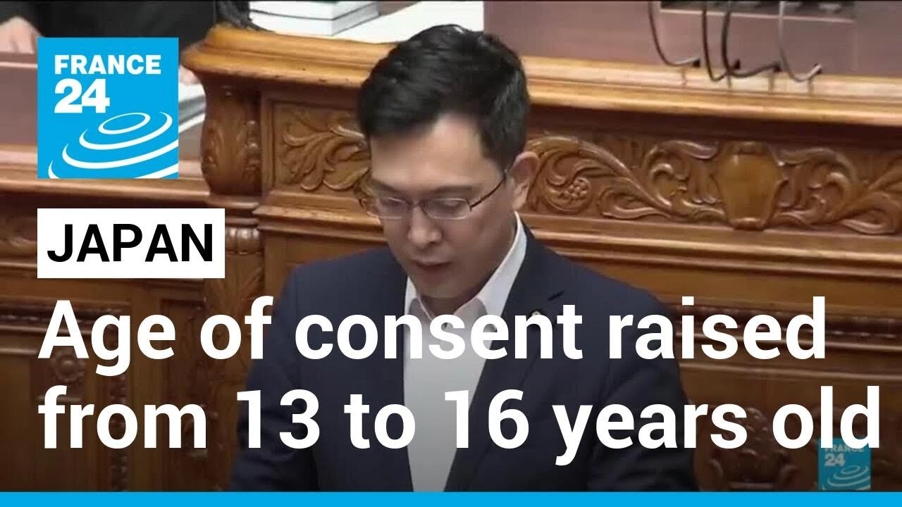 Japan sex crime legislation: Age of consent raised from 13 to 16 years old &bull; FRANCE 24 English