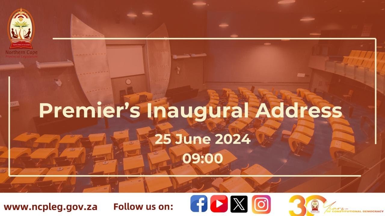 Premier’s Inaugural Address
