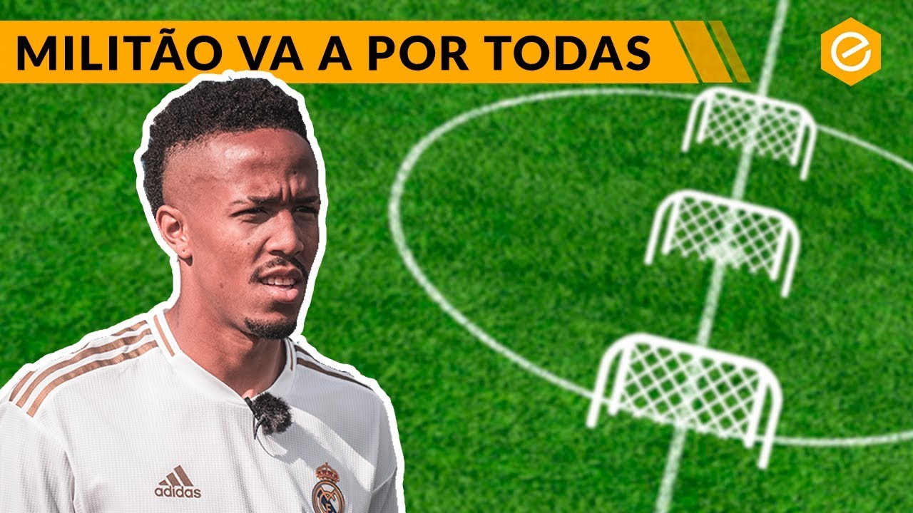 MILITAO AFINA PUNTERÍA PARA EL CLÁSICO · Real Madrid