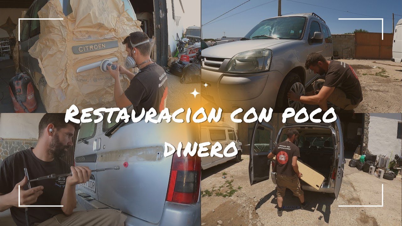 RENOVAMOS una Citroen berlingo CON poco dinero 🫰🤑