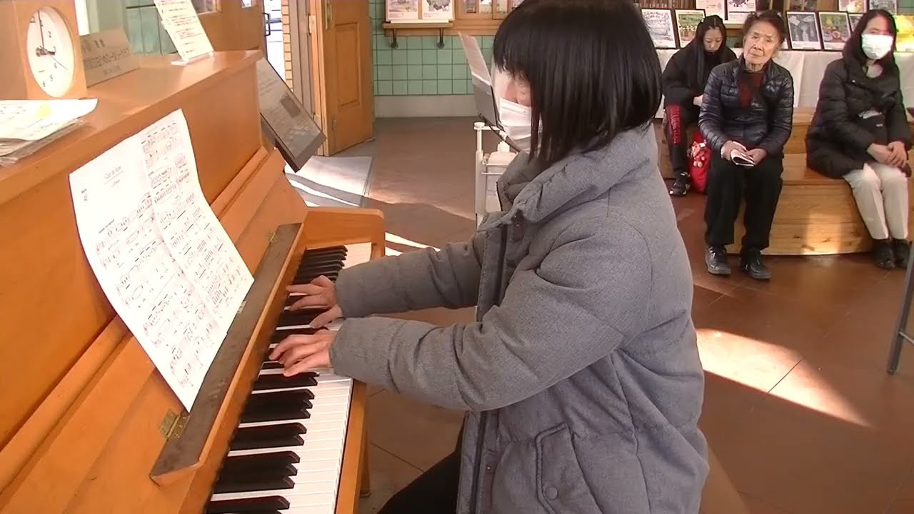 2026-1-18-3 国立駅 ピアノ