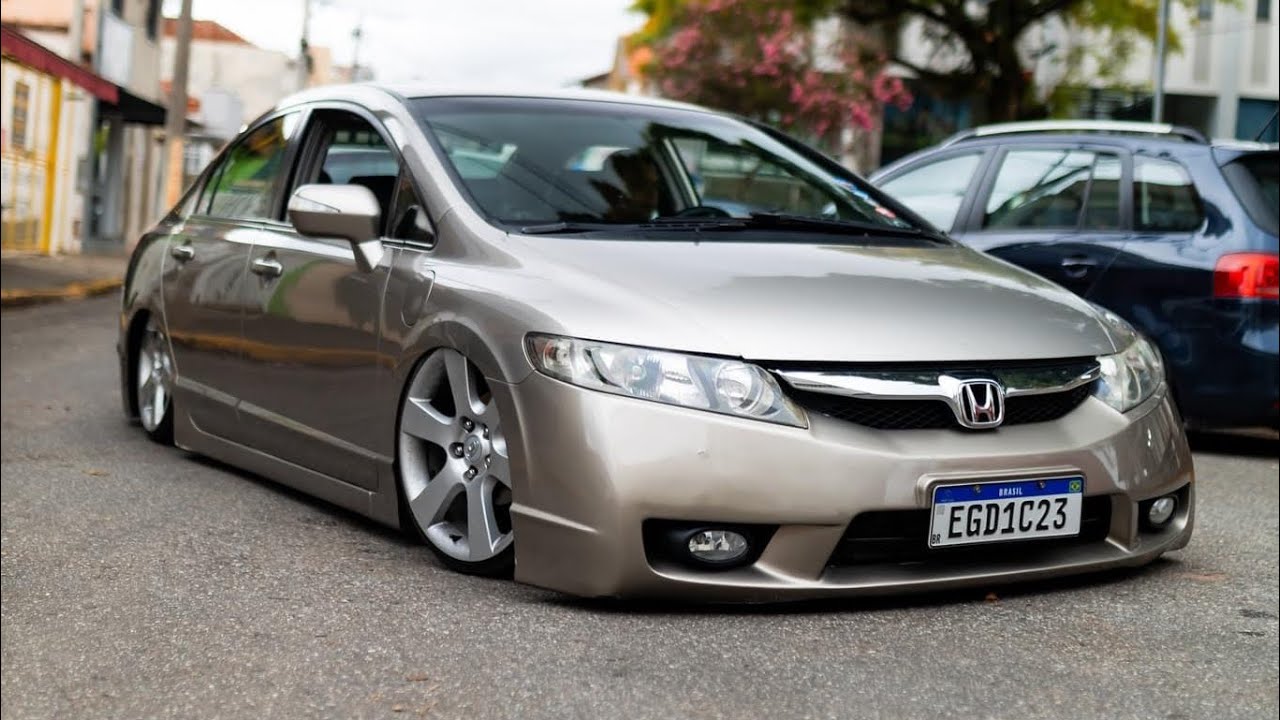 Projeto do Honda civic G8 suspensão a ar aro 18