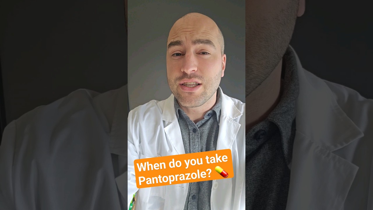 When do you take Pantoprazole?