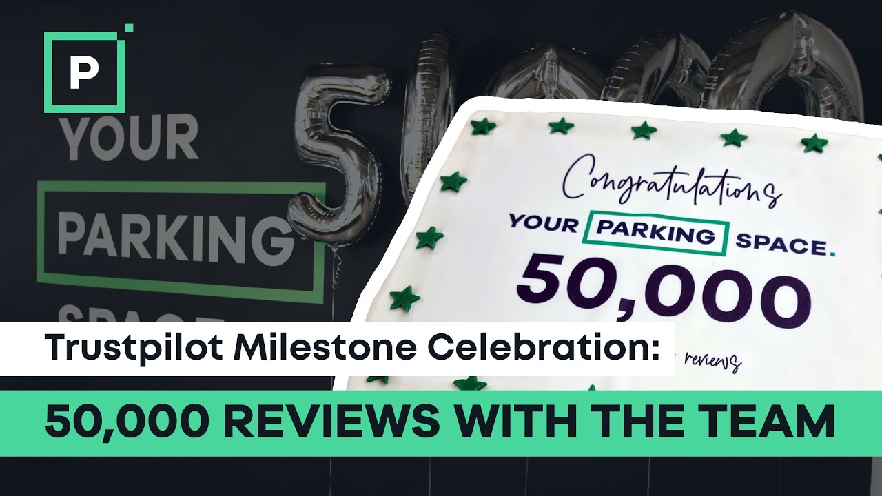 Trustpilot Milestone Celebration: 50,000 reviews with the YourParkingSpace team ⭐️⭐️⭐️⭐️⭐️