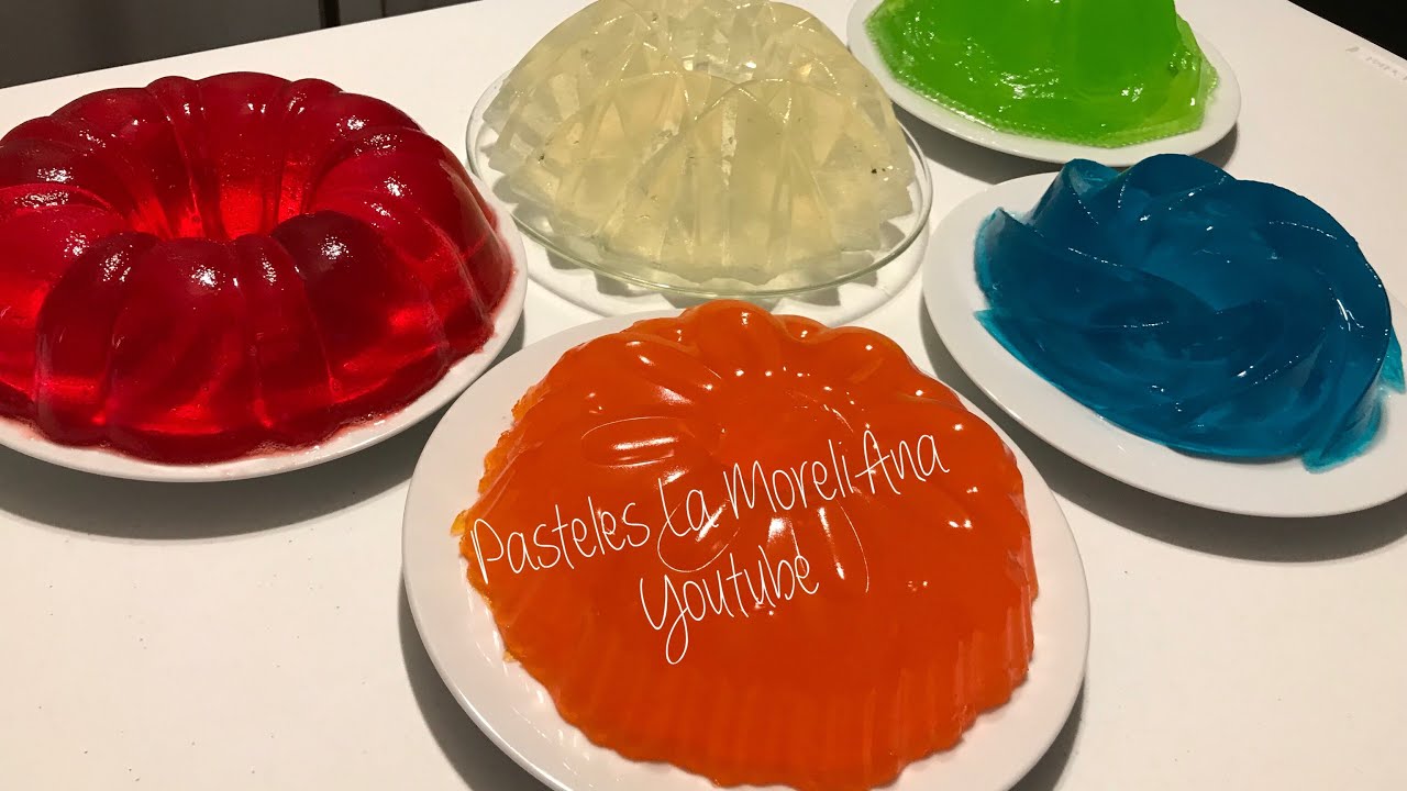 Como desmoldar f&aacute;cil mente las Gelatinas