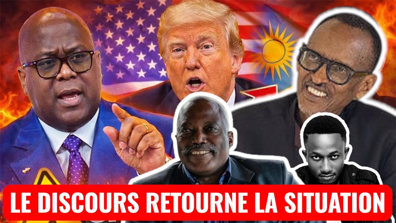 🚨🛑 LES AM&Eacute;RICAINS N&rsquo;APPORTENT PAS LA PAIX : LA SORTIE DE TSHISEKEDI QUI ENFLAMME !
