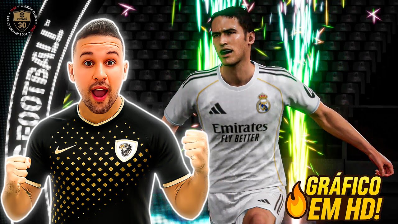 FINALMENTE! 😱🔥 SAIU PATCH FULL LICENCIADO EM ALTA RESOLUÇÃO HD 🔥 PARA EFOOTBALL 2026 MOBILE