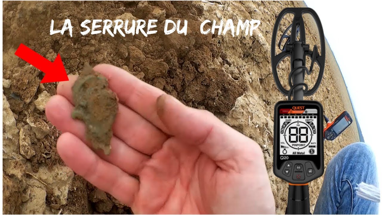 DÉTECTION QUEST Q20 : MON PREMIER CHAMP + PLEIN D'OBJETS
