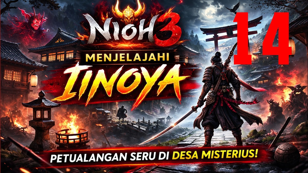 Keliling Iinoya | Nioh 3 | Indonesia | Ayo Kita Main | Bagian 14