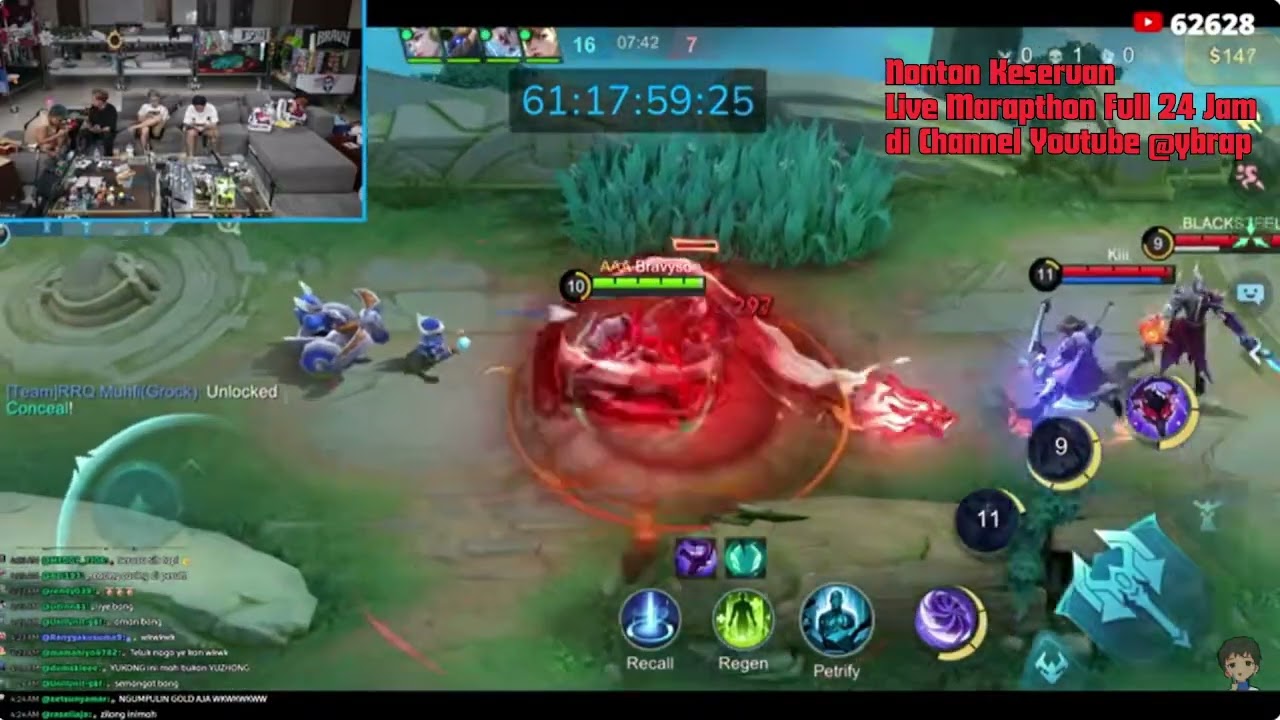 ML TIME❗GAME 5 -  JOT DAN BRAVY MODE SERIUS VS PUBLIK DI RANK