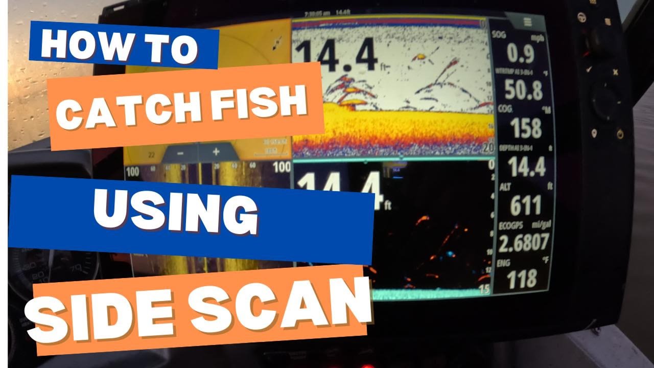 How to catch catfish using Side Scan Sonar