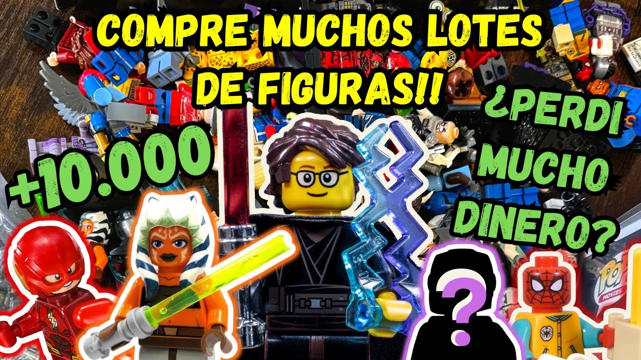 Compré un lote de LEGO y salió LA CHIDA... / Caceria semanal / Minifigs