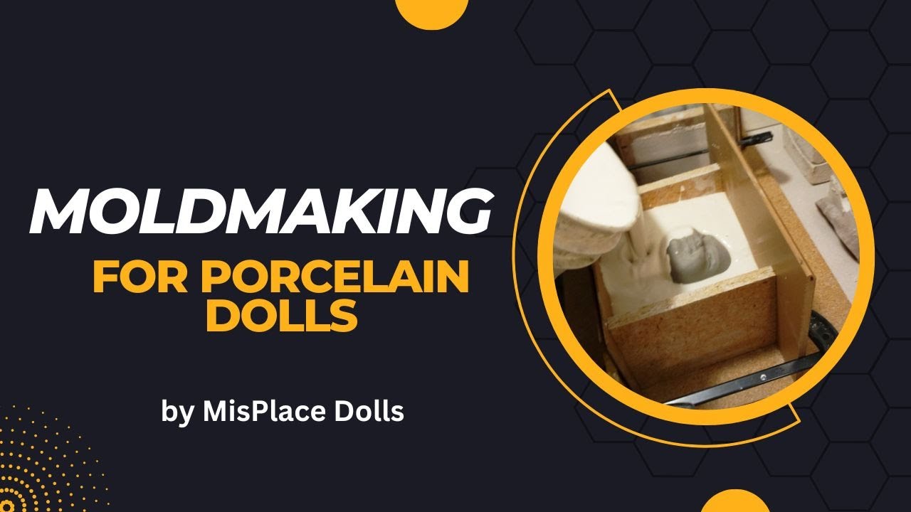 How to create a plaster doll mold for porcelain doll