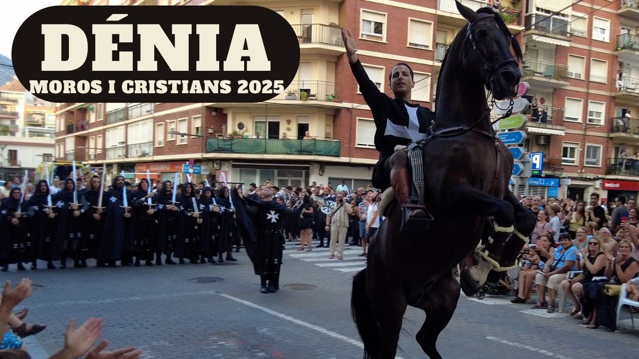 Desfile de Moros y Cristianos | Moors and Christians Parade 2025 Denia España | Pt 1 Cristianos