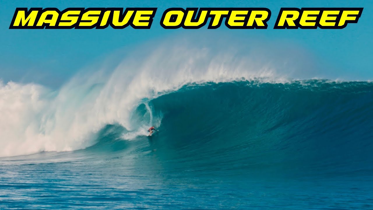 MASSIVE OUTER REEF SESSION | HUGE BARRELS AND WIPEOUTS