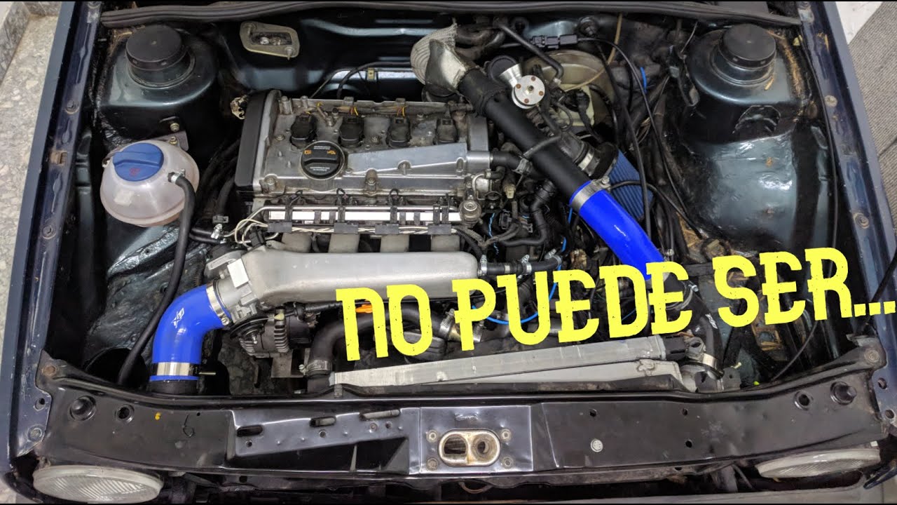 Listo para salir...se rompe.(Golf mk2 Swap 1.8t)