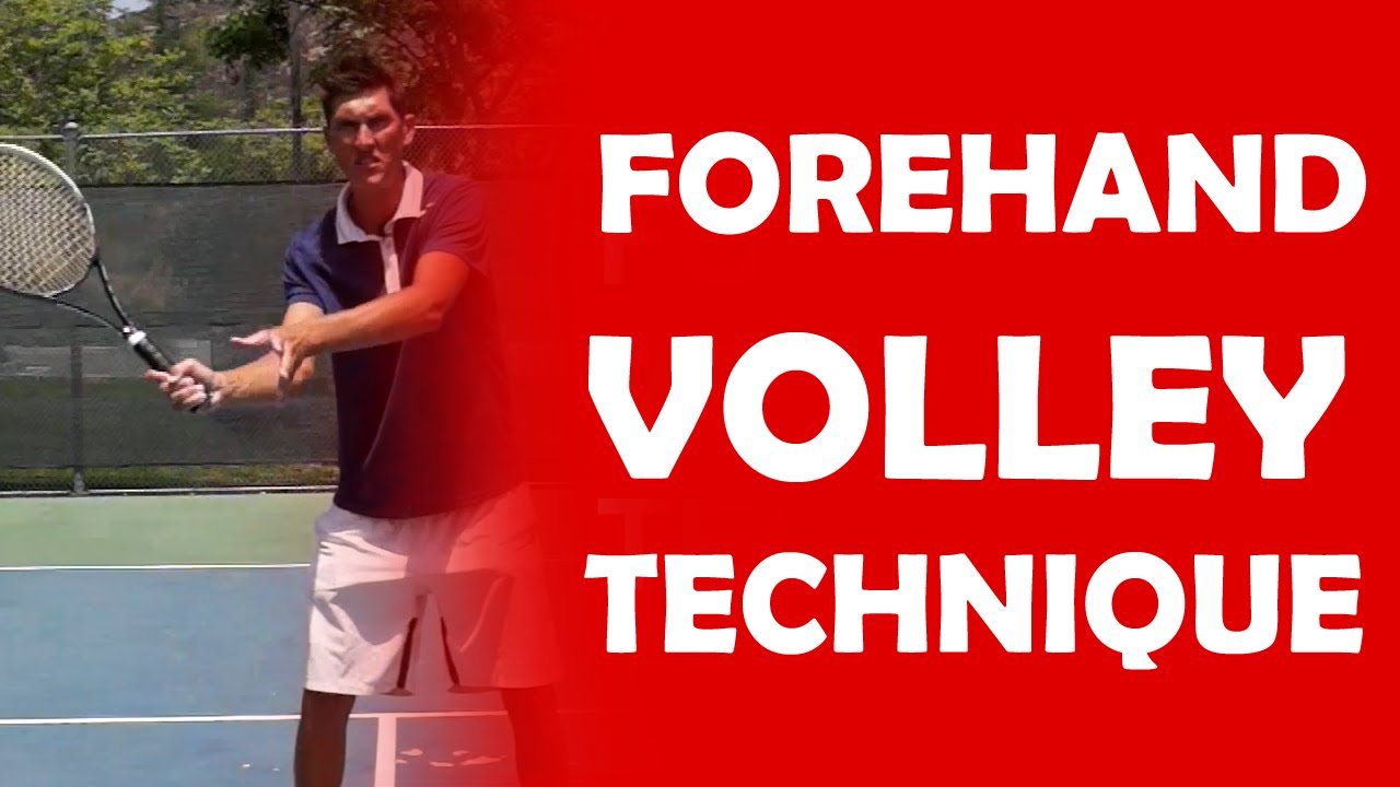 Forehand Volley Technique | VOLLEY