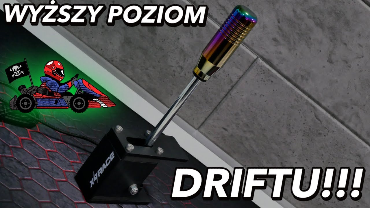 Tego potrzebuje każdy fan gier wyścigowych do kompletu z kierownicą! Hamulce ręczne X4Race