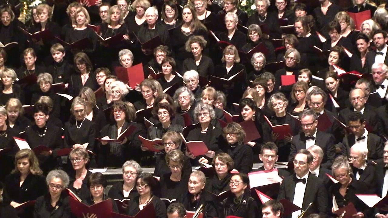 Lacrimosa  (Requiem de Mozart) avec les Choeurs d'Ile de France  . Dir Hugues Reiner