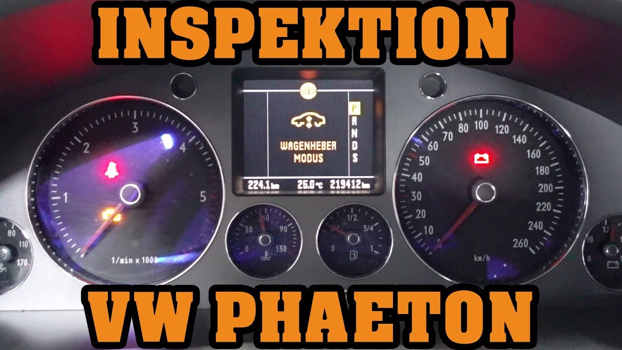 VW PHAETON 🛠 INSPEKTION UND MOTORSPÜLUNG 🛠 #VW #DPF #MRDOIT #DORTMUND