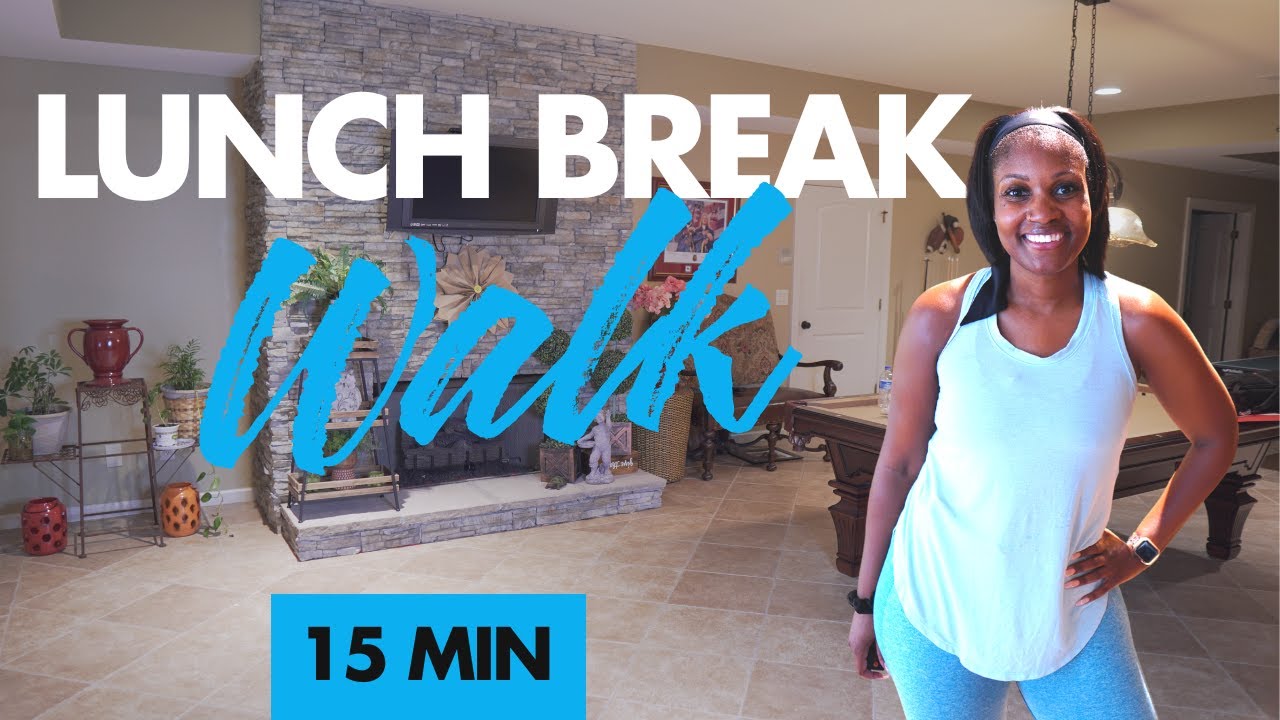 15 Minute Lunch Break Walking Workout