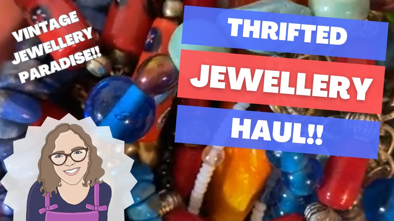 Unbelievable Vintage Jewellery Thrift Haul: £300+ Watch Found for £2! 😱💎⏱