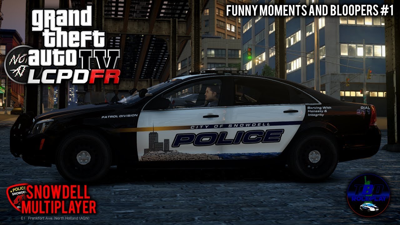 GTA 4 LCPDFR Multiplayer | Funny Moments and Bloopers #1 [TBD RP 🚔] 2019 LCPDFR MP