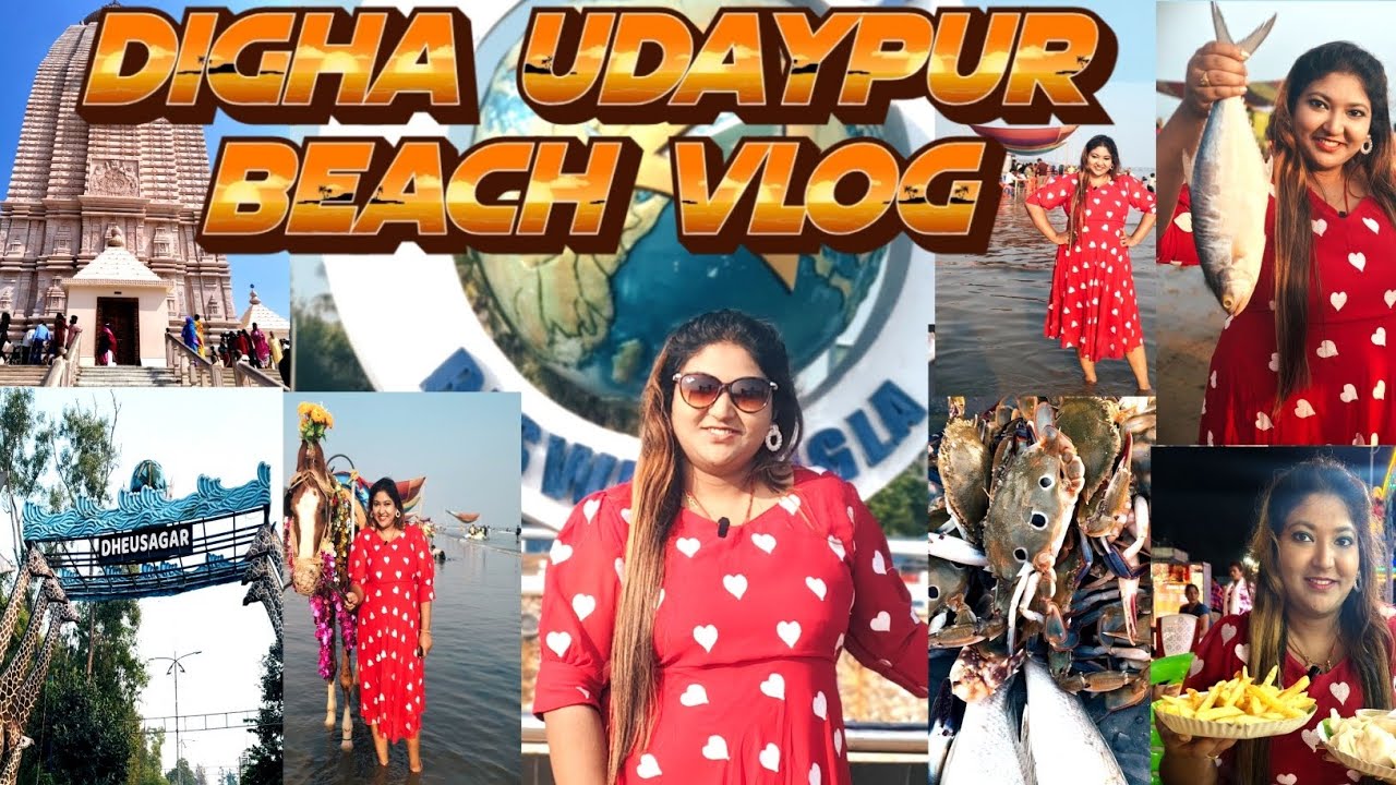 Digha Udaypur Sea Beach ⛱️ Vlog 